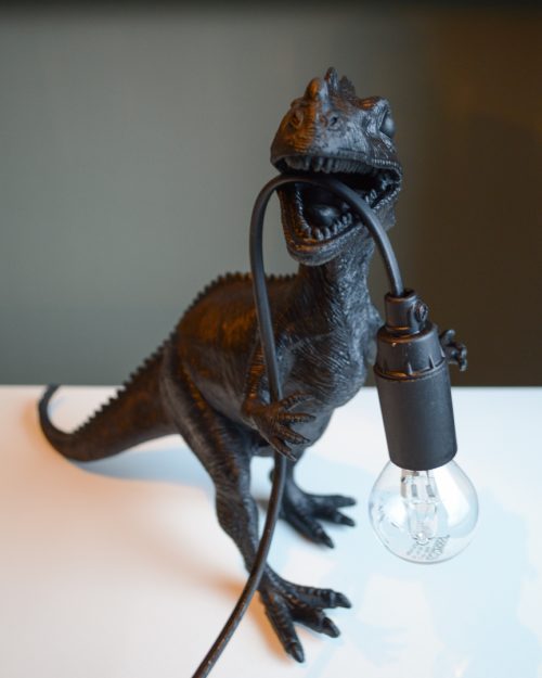 Koloniaal Cyclopen Verlaten Lamp maken van een plastic speelgoeddier | MARISCASA